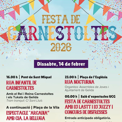 Carnestoltes a Gelida