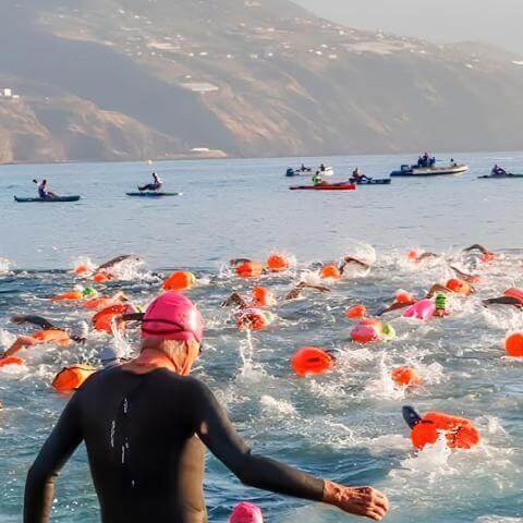 Travesía a nado La Palma