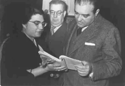 Charla “Isabel Pérez Valera, bibliotecaria y archivera” con Maribel López Nieves y José Ignacio de la Torre Echávarri