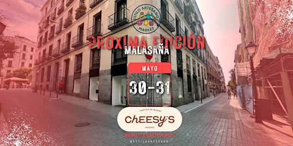 Mercado Estilo Artesano Malasaña · 30 y 31 de Mayo · Entrada GRATIS