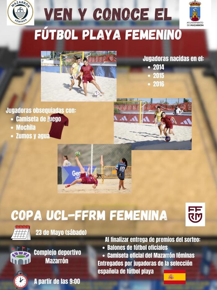 VEN A CONOCER EL FÚTBOL PLAYA FEMENINO