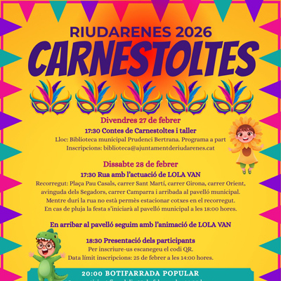 Carnestoltes de Riudarenes