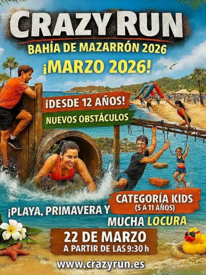 CRAZY RUN BAHÍA DE MAZARRÓN: DEPORTE, NATURALEZA Y DIVERSIÓN