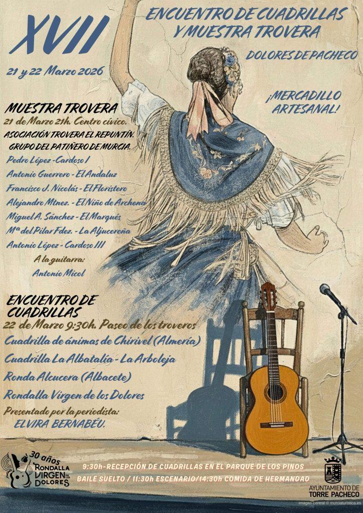XVII ENCUENTRO DE CUADRILLAS Y MUESTRA TROVERA DE DOLORES DE PACHECO