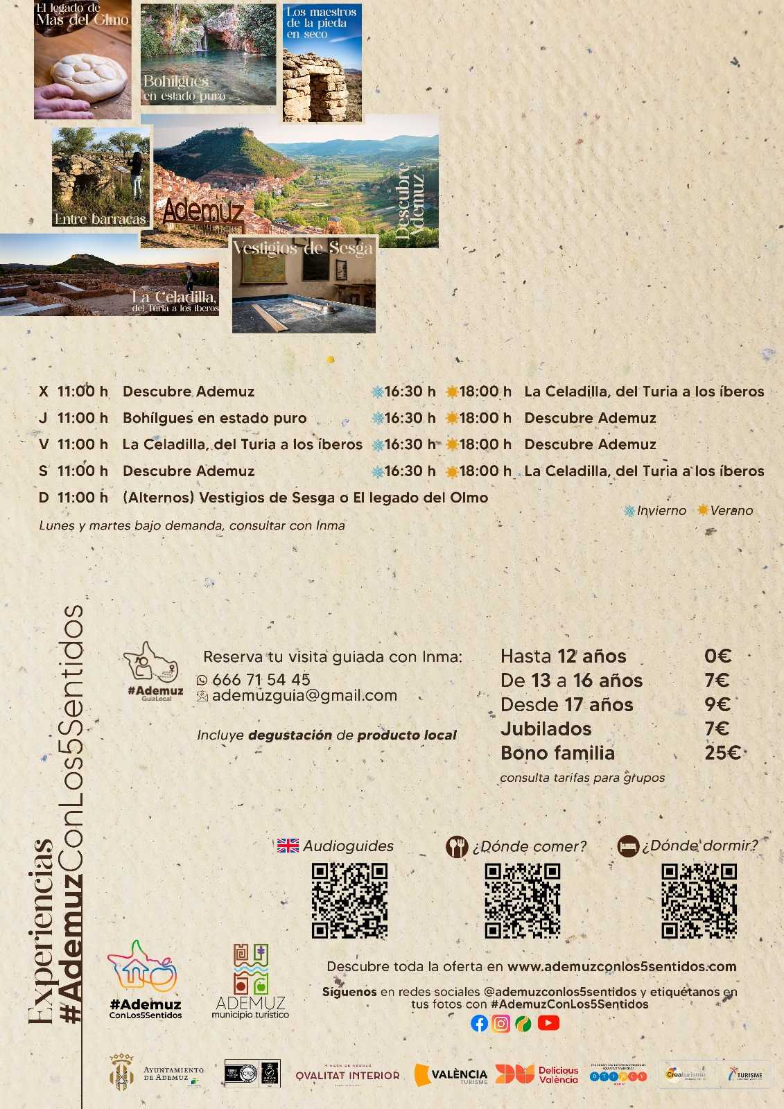 Experiencias AdemuzConLos5Sentidos