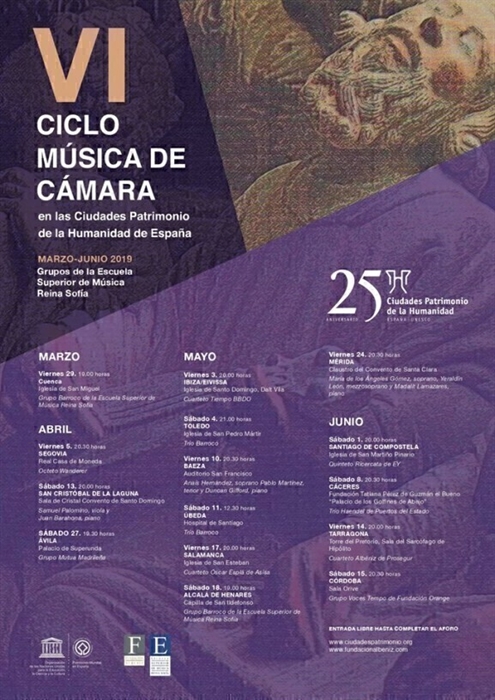 Ciclo de Música de Cámara en las Ciudades Patrimonio de la Humanidad - Úbeda y Baeza