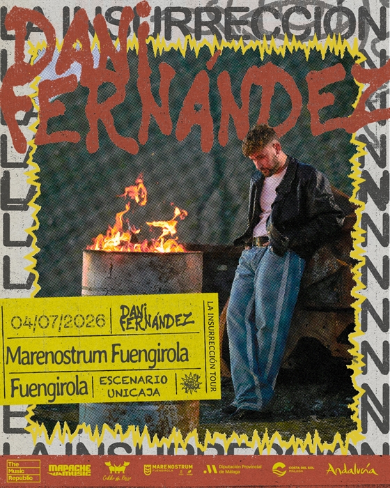 Concierto de Dani Fernández "La Insurrección Tour"