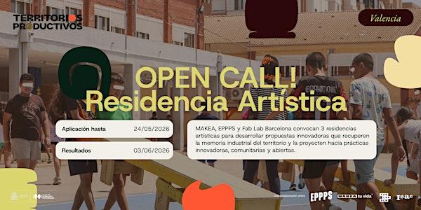 Presentación Territorios Productivos 2026 – Residencias en Valencia