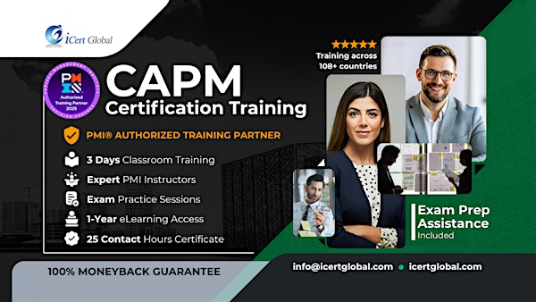 CAPM Certification Weekday Classroom Training  in La Palma, CA