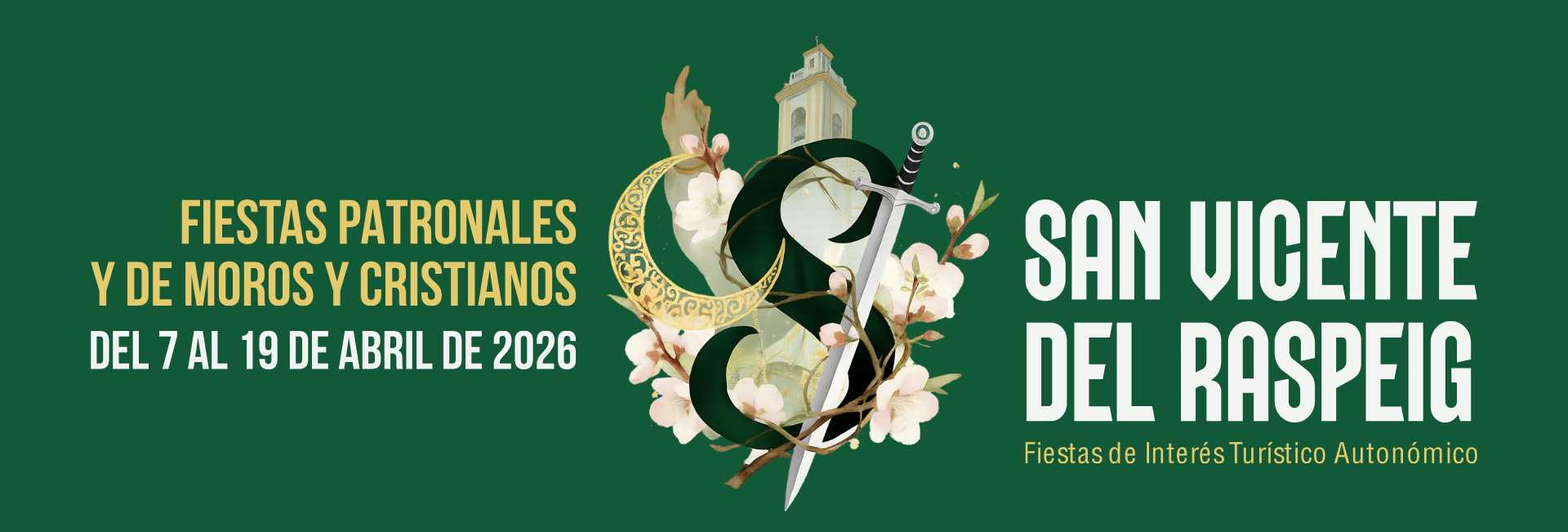 Fiestas Patronales y de Moros y Cristianos en Sant Vicent del Raspeig 2026