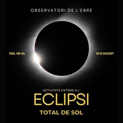 Activitats al voltant de l'eclipsi a l'Observatori de l'Ebre
