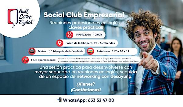 Social Club Empresarial | Claves para reuniones en inglés + networking