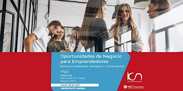 Oportunidades de Negocios para Emprendedores en Vigo - 20 de abril