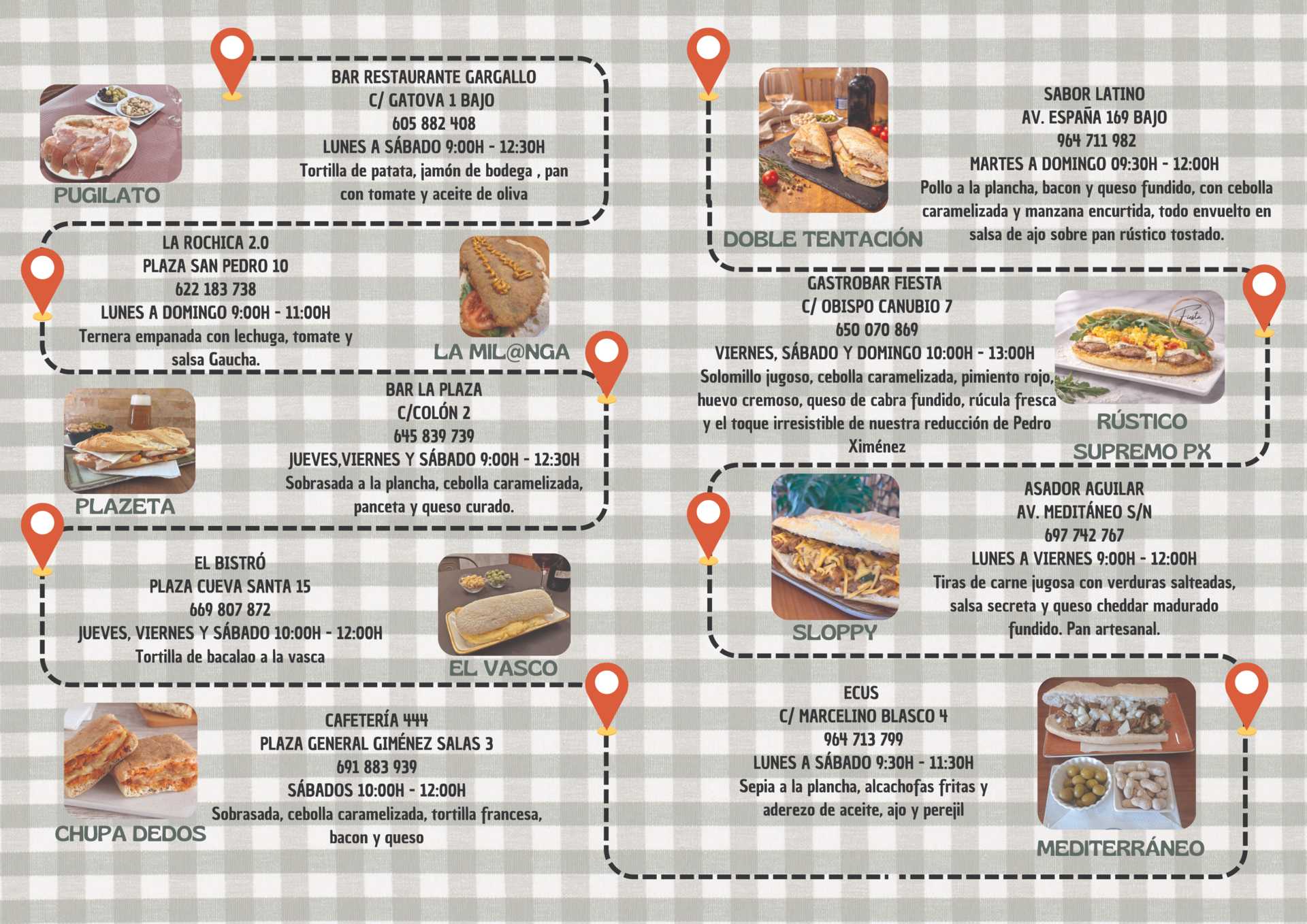 II RUTA DEL ALMUERZO SEGORBE