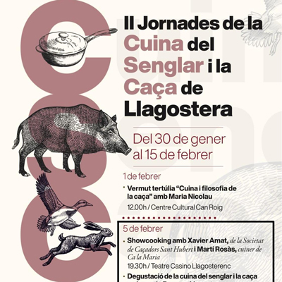 Jornades de la Cuina del Senglar i la Caça a Llagostera