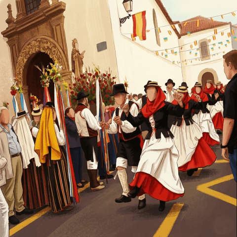 Romería San Antonio Abad en Güímar