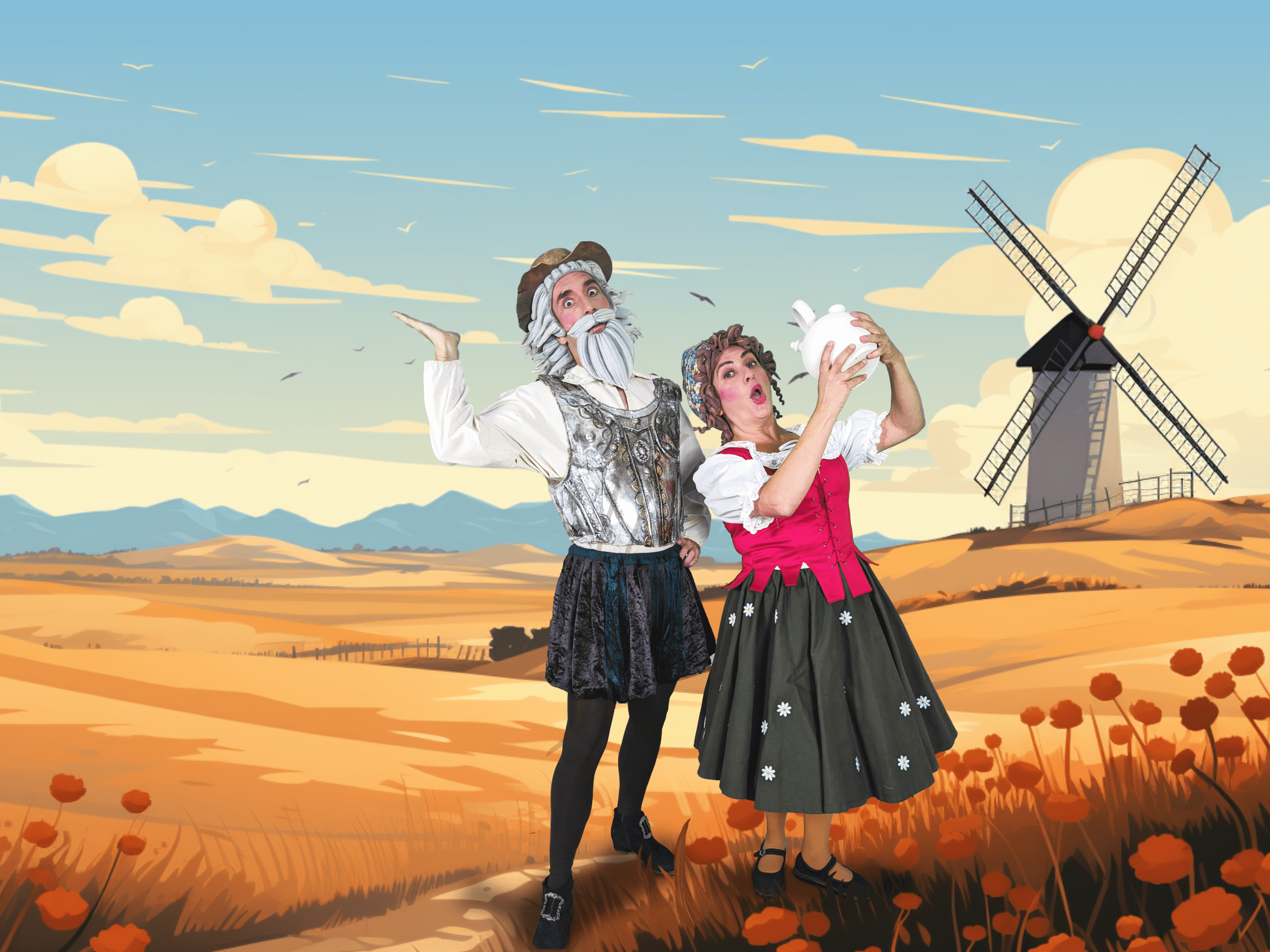 "A contar Quijotes". Producciones Teatrales de Castilla la Mancha