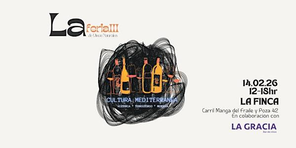 LA FERIA de vinos Naturales Tercera Edición