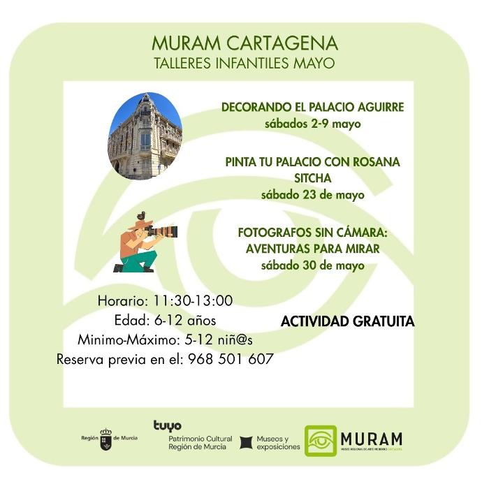 TALLERES INFANTILES MURAM CARTAGENA