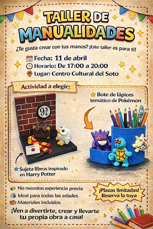 Taller Manualidades Pokemon / Harry Potter