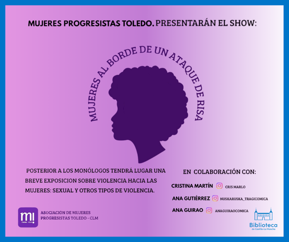 Mujeres al borde de un ataque de risa