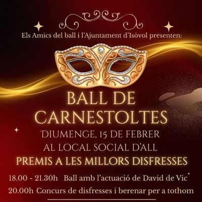 Ball de Carnestoltes a Isòvol