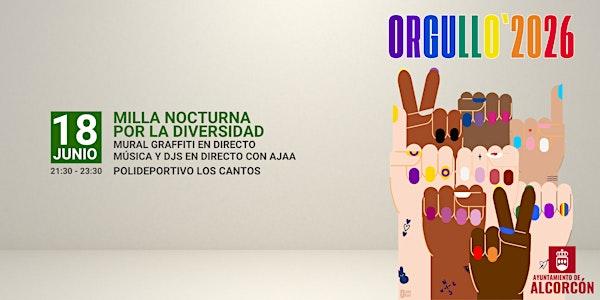 Milla nocturna por la diversidad #OrgulloAlcorcón2026