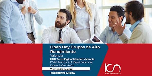 Open Day Grupos de Alto Rendimiento - 24 de abril