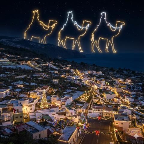 Cabalgata de SSMM los Reyes Magos en El Pinar
