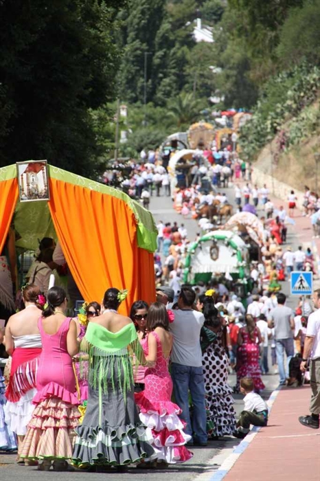 Romería en honor a la Virgen de la Fuensanta