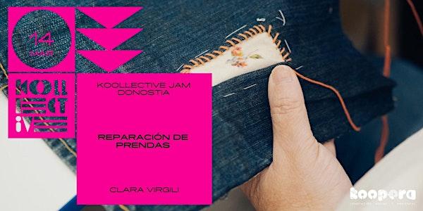 DONOSTIA WORKSHOP JAM: REPARACIÓN DE PRENDAS