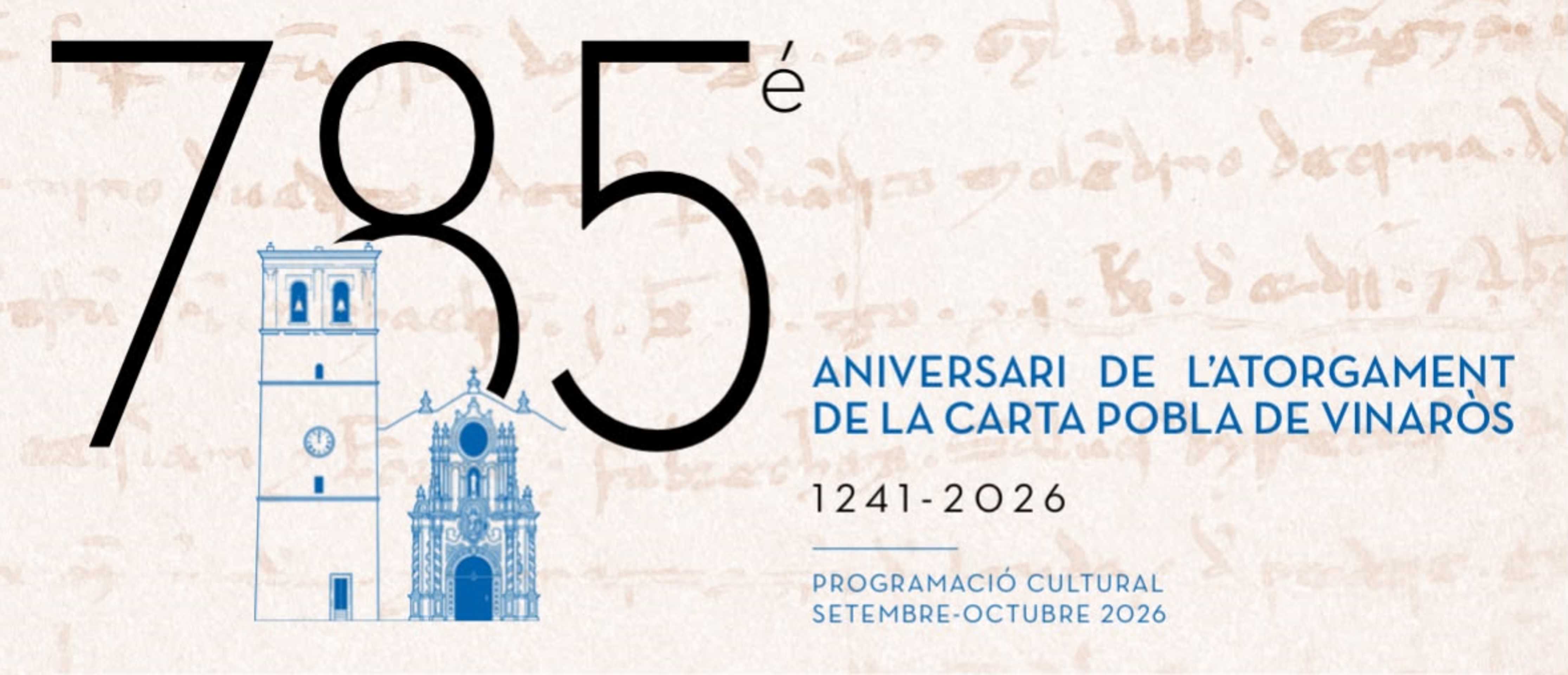 Som història, fem història - Aniversario Carta Puebla Vinaròs