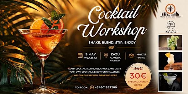 Taller de coctelería - Cocktail workshop