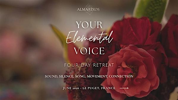 Your Elemental Voice Retreat