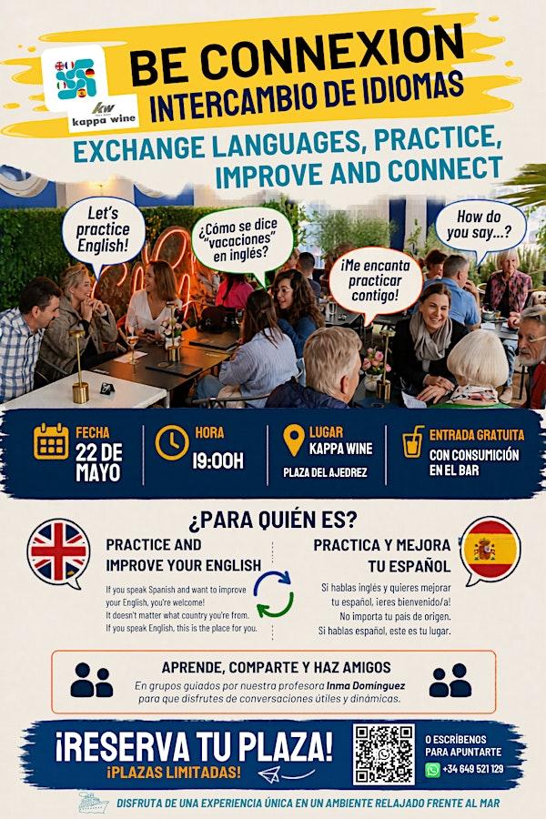 Language Exchange in Estepona with Be Connexion