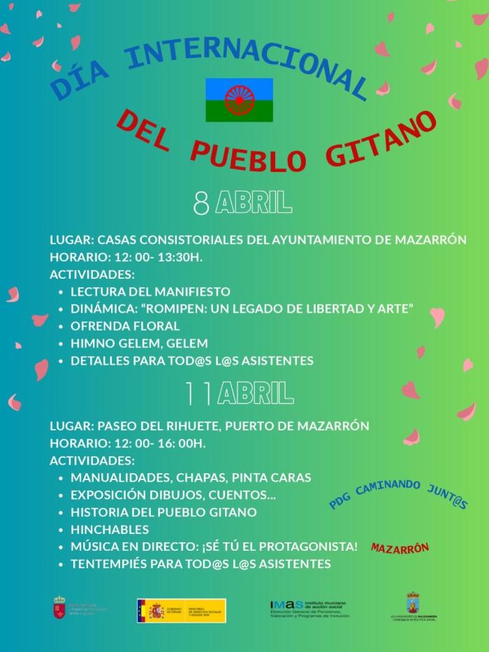 ACTIVIDADES  DÍA INTERNACIONAL DEL PUEBLO GITANO