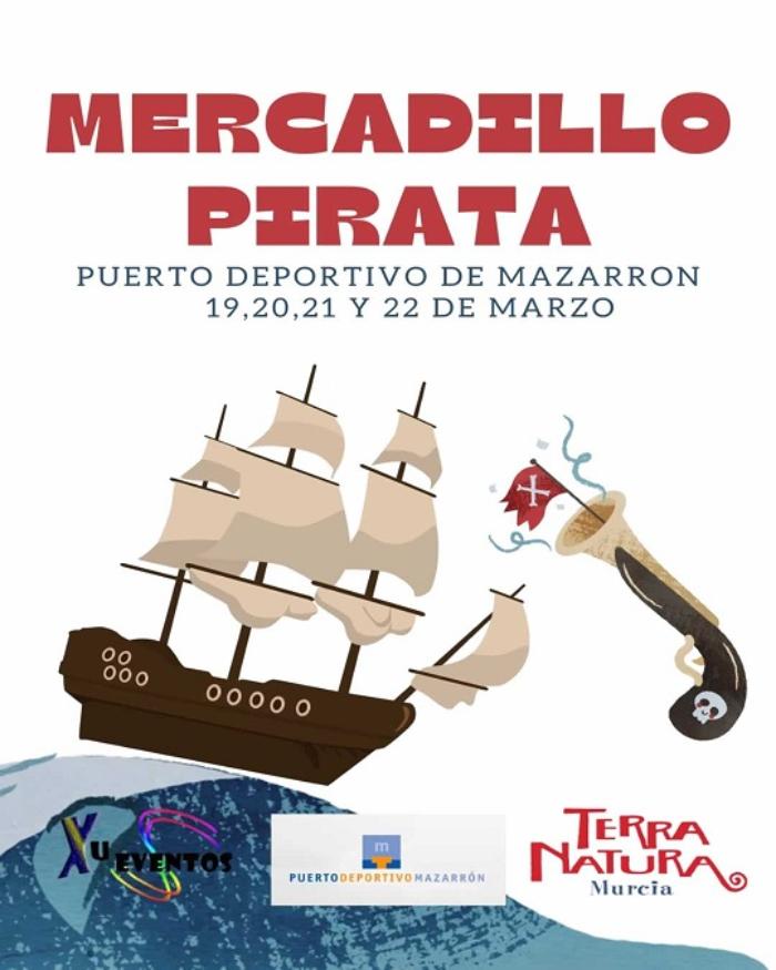 EL MERCADILLO PIRATA LLEGA A PUERTO DE MAZARRÓN