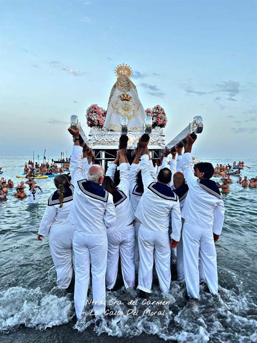 Procesión Virgen del Carmen La Cala del Moral