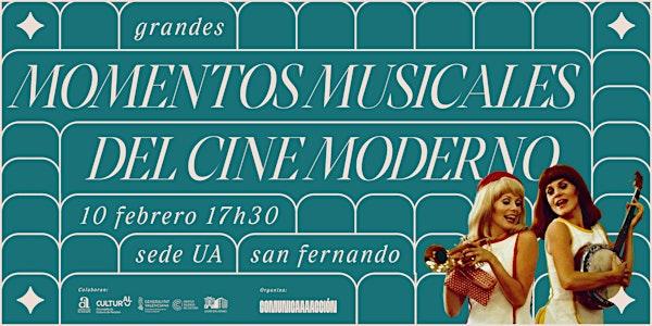 Proyección «Grandes momentos musicales. Parte 2: cine moderno»