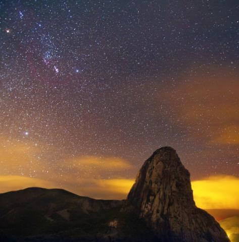 Lluvia de estrellas - Gemínidas La Gomera