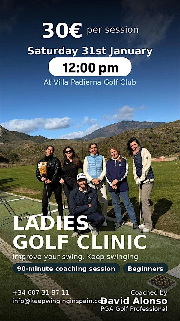 LADIES GOLF CLINIC ⛳️
