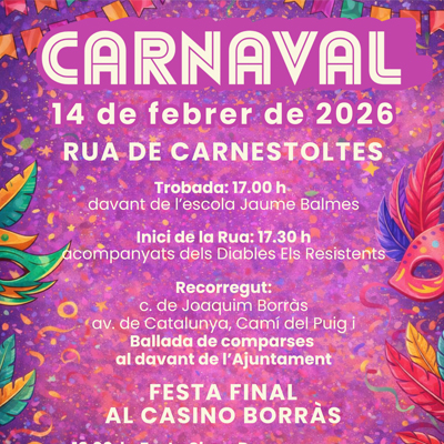 Carnestoltes a Castellbell i el Vilar