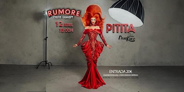 PITITA Y ALEN SANTANDER en Rumore Circus Cabaret Elche
