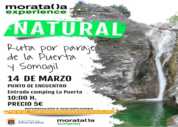 MORATALLA EXPERIENCE: RUTA DE NATURALEZA