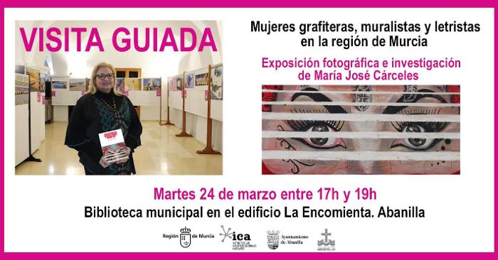 VISITA GUIADA EXPOSICIÓN MUJERES GRAFITERAS, MURALISTAS Y LETRISTAS E