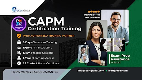 CAPM Certification In-Person Training in La Palma, CA