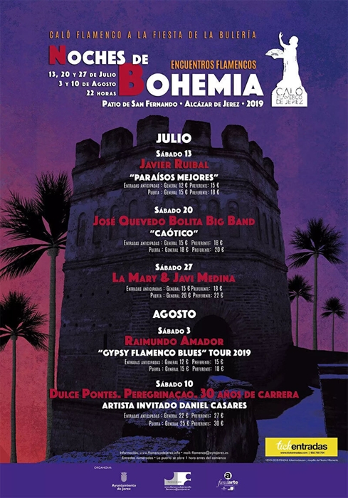 Noches de Bohemia en el Alcázar de Jerez