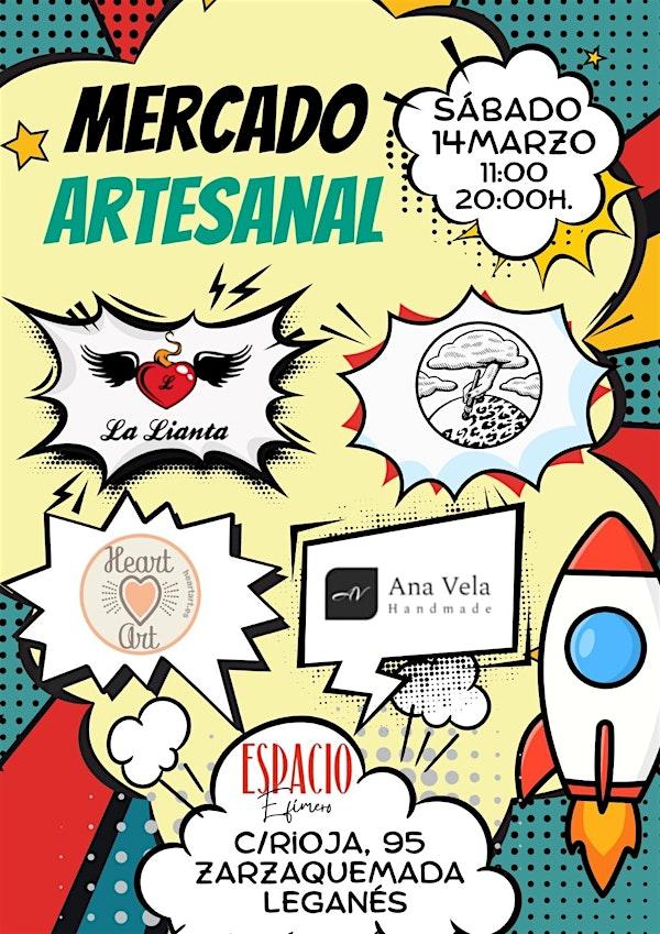 Mercado artesanal espacio efímero