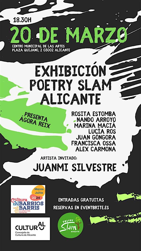 EXHIBICIÓN POETRY SLAM ALICANTE 2026. (ESCENA D'ACI)