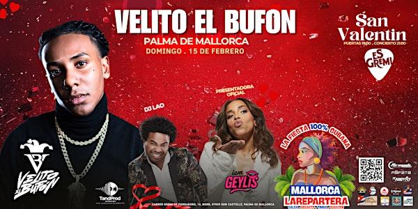 MALLORCA VELITO EL BUFON EN LA REPARTERA ESPECIAL SAN VALENTIN